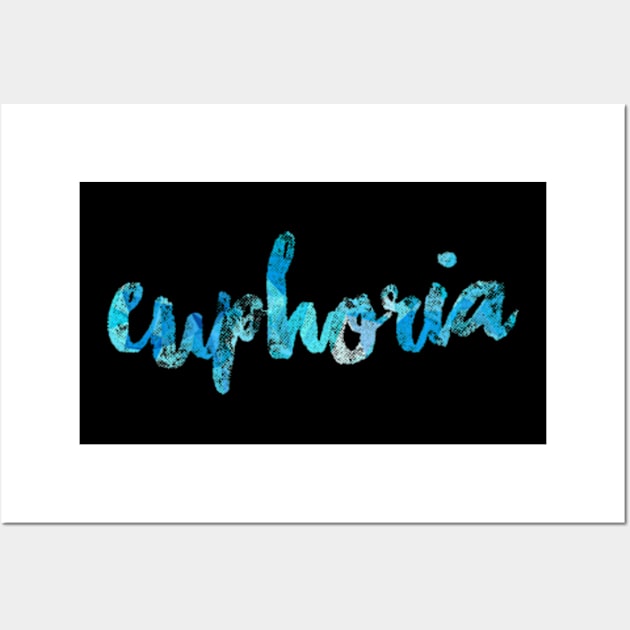 BTS Jungkook Euphoria Typography Wall Art by hallyupunch